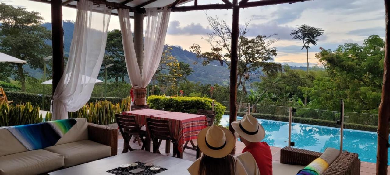Finca Del Cafe - Casa Typica Santa Rosa de Cabal Ngoại thất bức ảnh